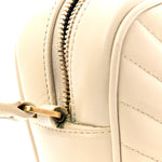 Calfskin Matelasse Monogram Lou Camera Bag Crema Soft
