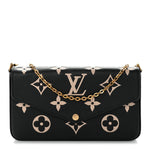 Empreinte Monogram Giant Felicie Pochette Black Beige