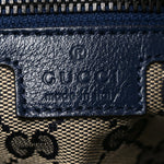 Piuma Lux Energy Monochrome Double G Duffle Bag Blue