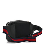 Soft GG Supreme Monogram Web Belt Bag Black Grey