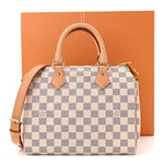 Damier Azur Speedy Bandouliere 25