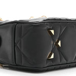 Calfskin Cannage Mini The Lady 95.22 Black