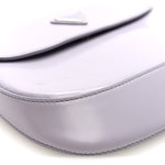 Spazzolato Cleo Flap Shoulder Bag Fiordaliso