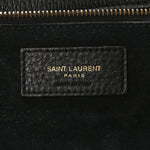 Grained Deerskin Bea Tote Black