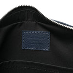 Calfskin Monogram Shadow Trio Messenger Navy