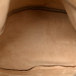 Grained Calfskin Large Slouchy Banana Bag Brunette