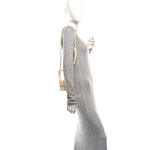 Calfskin Crocodile Embossed Le Chiquito Beige