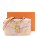 Damier Giant Pochette Metis East West Peach