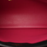 Taurillon Capucines MM Black Fuchsia