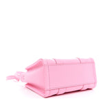 Grained Calfskin Micro The Tote Bag Fluro Candy