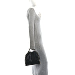 Shaggy Deer Mini Falabella Tote Black