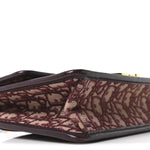Oblique 30 Montaigne Flap Bag Burgundy