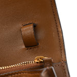 Box Calfskin Medium Classic Box Flap Bag Camel