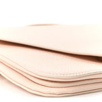 Calfskin Mount Envelope Bag Melon Washed