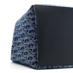 DIOR Denim Jacquard Oblique Large Toujours Blue