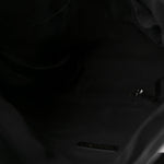 Calfskin Quilted Large Chain Me Hobo Black