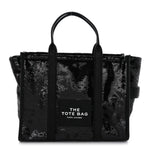 Sequin Medium The Tote Bag Black