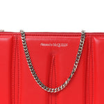 Calfskin Slash Pouch Welsh Red