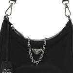 Re-Nylon Saffiano Re-Edition 2005 Shoulder Bag Black