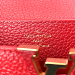 Taurillon Mini Capucines Scarlet