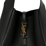 Smooth Calfskin Small Le 5 A 7 Soft Hobo Black