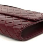 Nappa Intrecciato Long Andiamo Top Handle Clutch Barolo