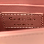Smooth Calfskin Micro 30 Montaigne Flap Bag Pale Pink
