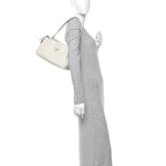Soft Calfskin Medium Darling Shoulder Bag White
