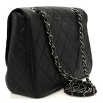 Caviar Quilted Jumbo Single Flap Black