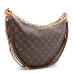 Reverse Monogram Loop Hobo