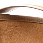 Grained Calfskin Medium N/S Park Tote Dark Taupe