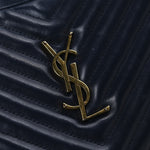 Calfskin Matelasse Monogram Lou Camera Bag Deep Marine
