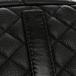 Caviar Quilted Coco Casual Flap Black