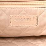 Shiny Calfskin Quilted Small Chanel 22 Ecru