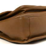 Grained Lambskin Monogram Large Niki Chain Satchel Dark Cork