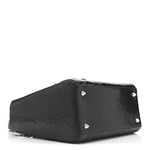 Ceramic Effect Deerskin Jeweled Swan Lady Dior Black