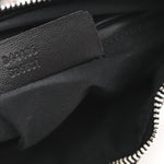 Silk Dandelion Print De Manta Clutch Black