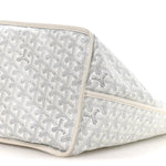 X PEANUTS Goyardine Reversible Anjou GM White