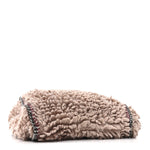 Wool Fur Small Falabella Tote Pink