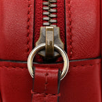 Calfskin Matelasse GG Marmont Belt Bag 85 34 Hibiscus Red