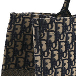 Oblique Large Book Tote Blue Multicolor