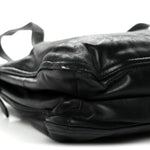 Nappa Pocket Satchel Black