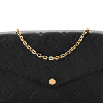 Empreinte Pochette Felicie Chain Wallet Black
