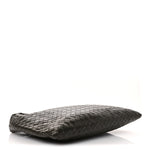Calfskin Intrecciato Small Hop Kaki