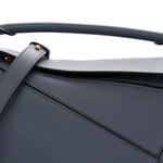 Calfskin Small Puzzle Bag Atlantic Blue