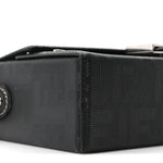 Vitello King FF Lines Embossed Baguette Soft Trunk Black