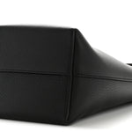 Grained Calfskin Small N/S Park Tote Black