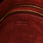 Soft Grained Calfskin Sangle Bucket Bag Light Burgundy