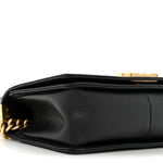 Caviar Quilted Medium Boy Flap Black