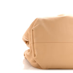 Smooth Butter Calf The Pouch Oversized Clutch Biscotto